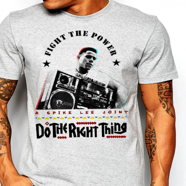 DO THE RIGHT THING アナログ Radio raheem do the right thing movie t-shirt